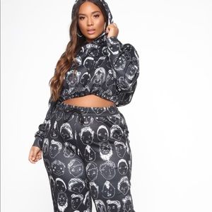 Fashion Nova Jogger set sz 2x